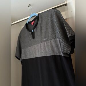 Guess Black and Gray Short Sleeve Tee